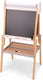 Woet ® houten schoolbord - magnetisch whiteboard - krijtbord - inclusief krijtjes, stift, wisser en papierenrol - vanaf 3 jaar