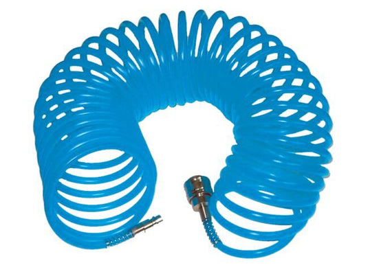 Sw stahl persluchtslang spiral hose sw-steel 10 mtr.