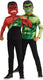 Rubies reversible hulk kinder kostuum 3-delig maat 98-104
