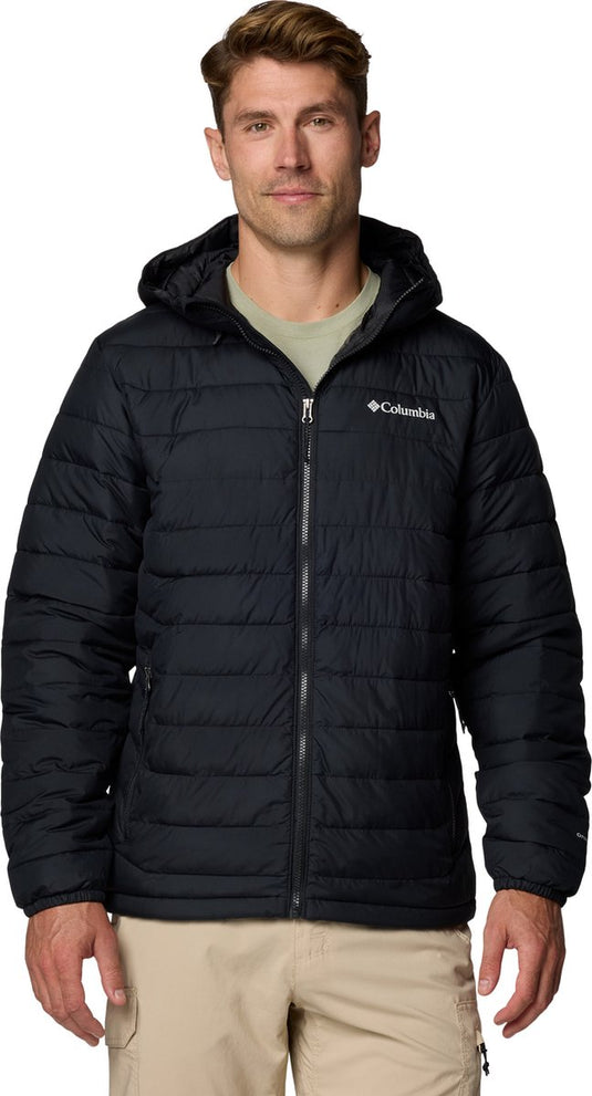 Columbia powder lite™ ii hooded jacket heren outdoorjas - black