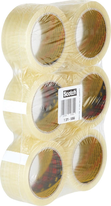 Scotch tape 6 rollen 50 x 66 - krimp 6 stuks