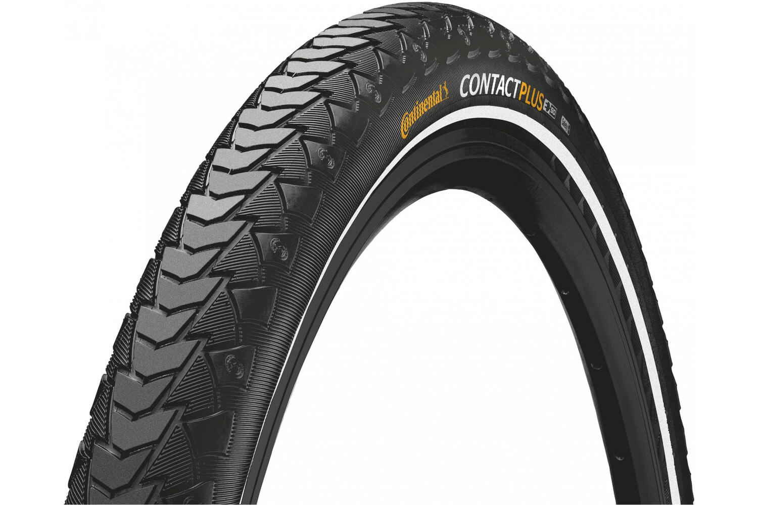 Continental buitenband Contact Plus 28 x 1.75 zw refl