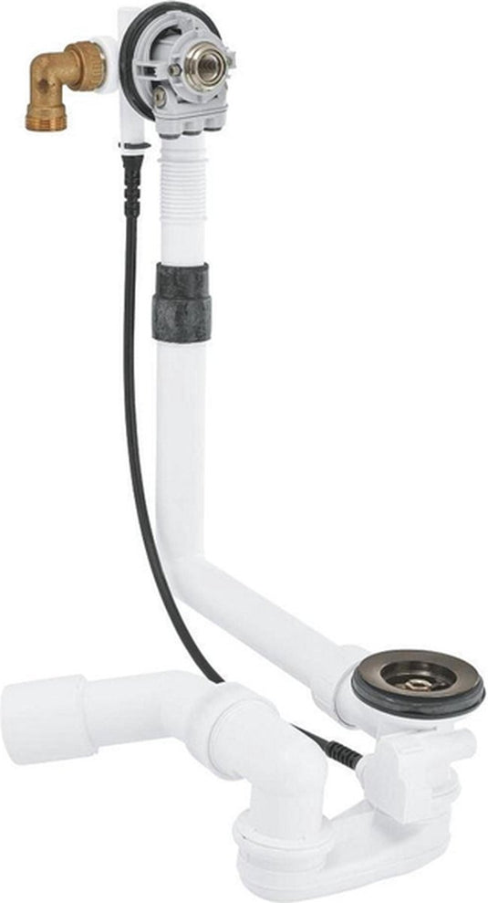 Grohe talentofill badvul-, afvoer- en overloopgarnituur - voor standaard baden - geborsteld hard graphite (mat antraciet)