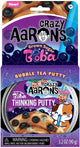 Crazy aaron's kneedklei speelgoed - brown sugar boba - sensorisch.