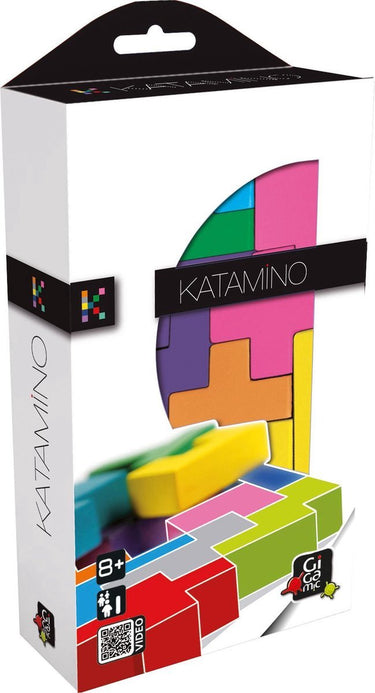999games gigamic - katamino pocket - puzzelspel voor 2 spelers - nl gb fr de es it