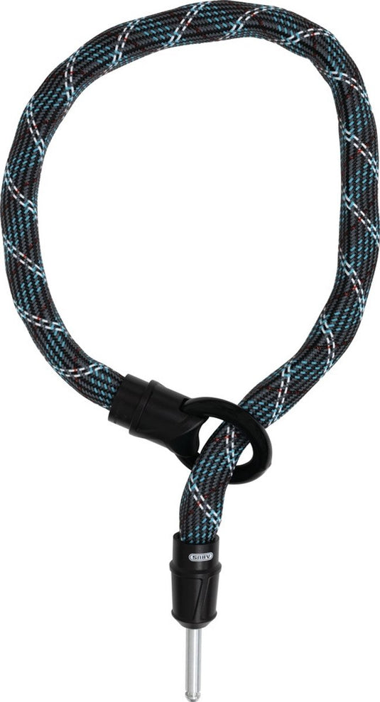 Abus fietsslot insteekketting - adaptor chain ivytex 6ks - - grijs - 85 cm - geschikt voor elektrische fietsen - stadsfietsen