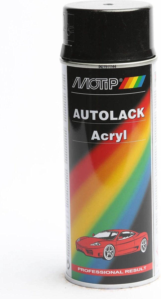 Afbeelding laden in galerijviewer, Motip 51024 - autolak spuitbus - zwart - 400ml
