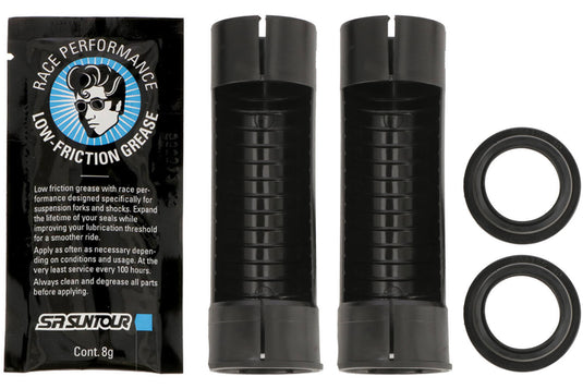 SrSuntour Suntour service kit stof afdichting en plastic sleeves ø 28mm fka122-93