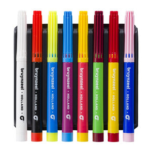 Bruynzeel magische viltstiften 8 stuks | 3 stuks