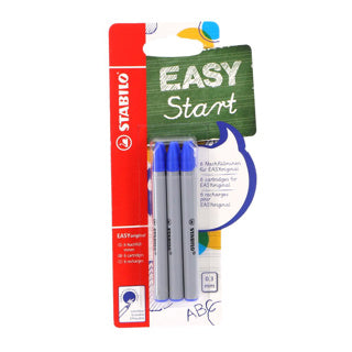 Stabilo easy original refill blauw 6 stuks | 4 stuks