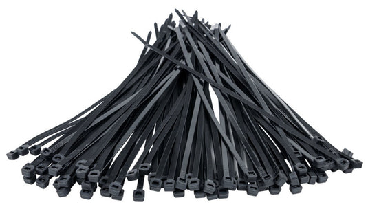 Unbranded kabelbinders 4.8x290 zwart zak a 100