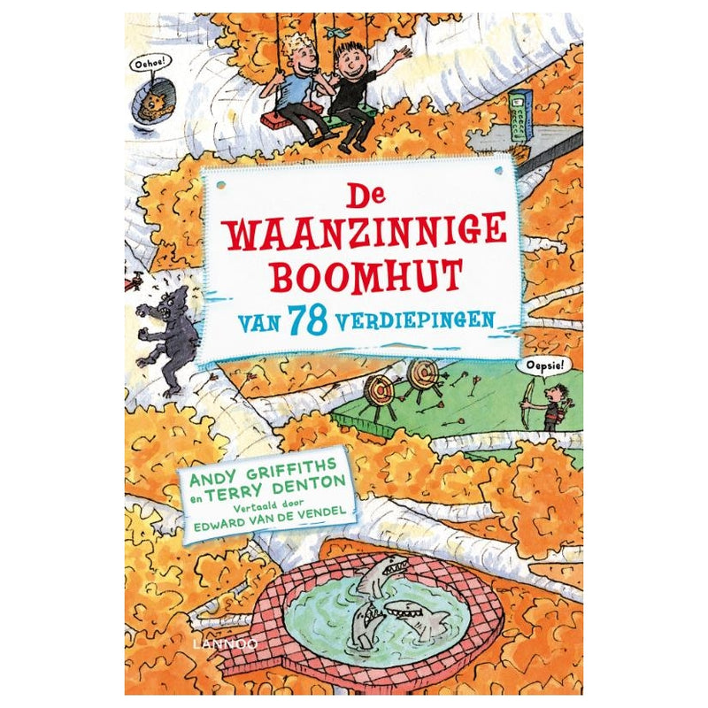 Load image into Gallery viewer, Centraal boekhuis de waanzinnige boomhut van 78 verdiepingen
