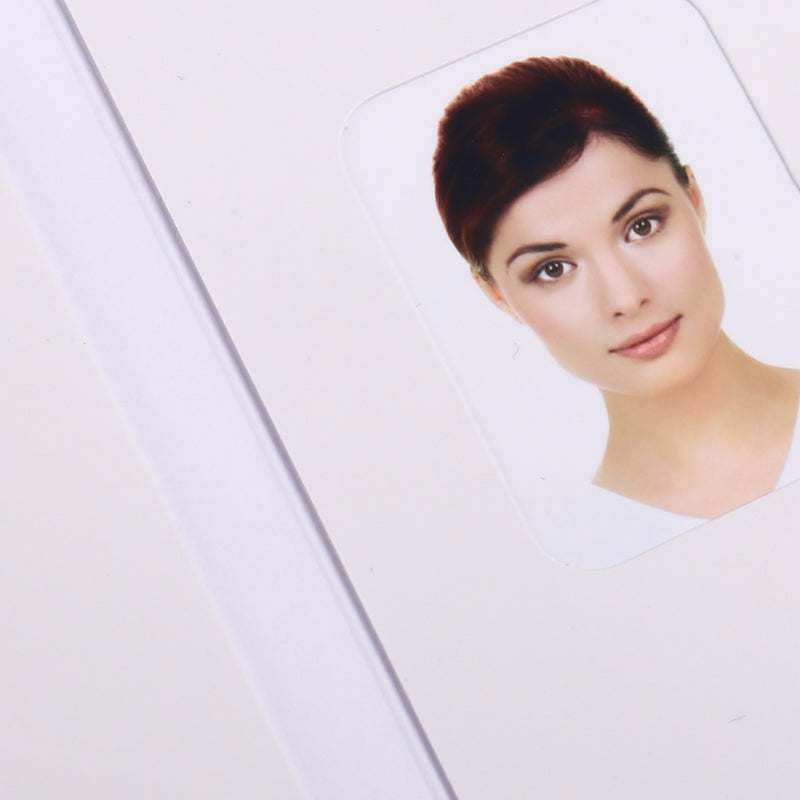 Load image into Gallery viewer, Benel pasfotomapjes blanco wit 500 st.
