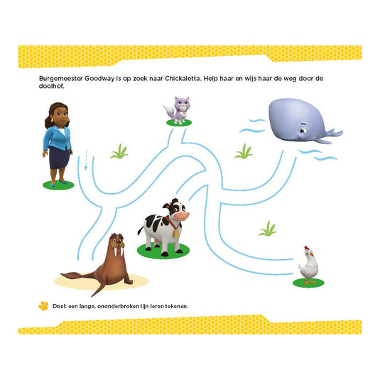 Deltas paw patrol - eerste schrijfspelletjes (3-4 jaar)