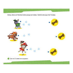Deltas paw patrol - eerste telspelletjes (3-4 jaar)