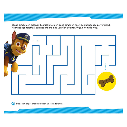 Deltas paw patrol - leuke schrijfspelletjes (4-5 jaar)