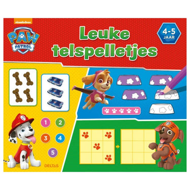 Deltas paw patrol - leuke telspelletjes (4-5 jaar)