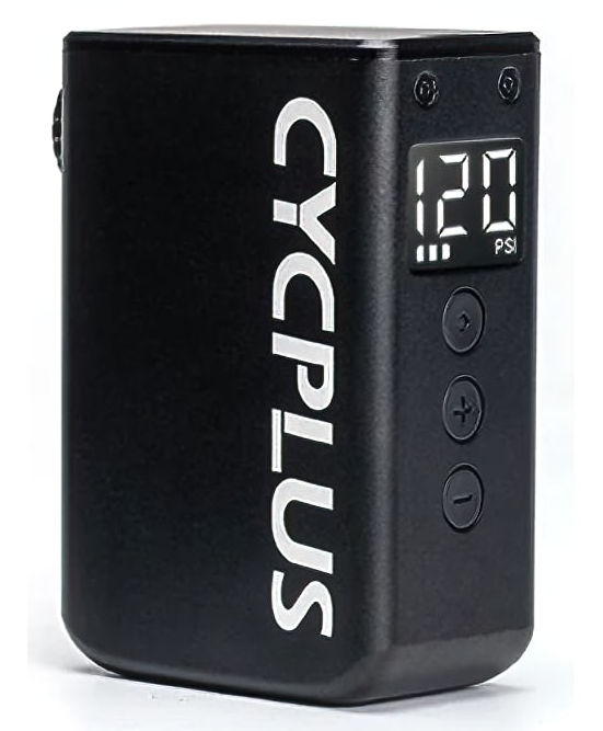 Load image into Gallery viewer, Cycplus Elektrische accu fietspomp AS2 Cube zwart
