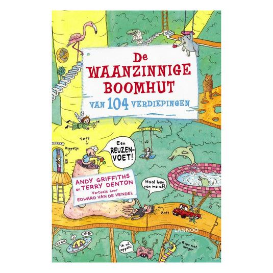 Centraal boekhuis de waanzinnige boomhut van 104 verdiepingen