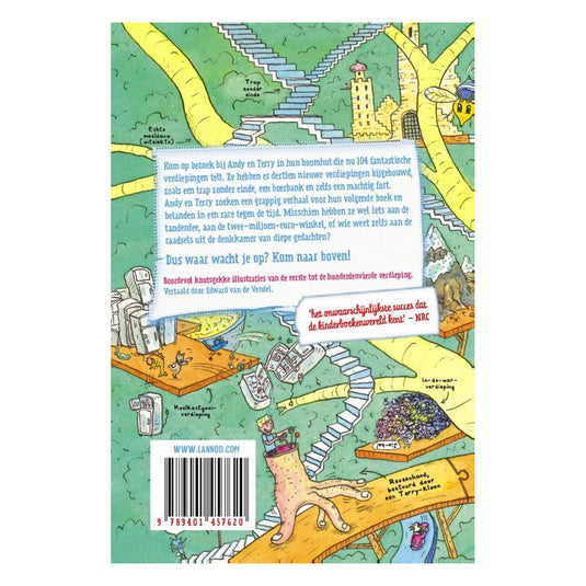 Centraal boekhuis de waanzinnige boomhut van 104 verdiepingen