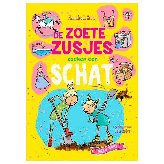 Centraal boekhuis de zoete zusjes zoeken een schat