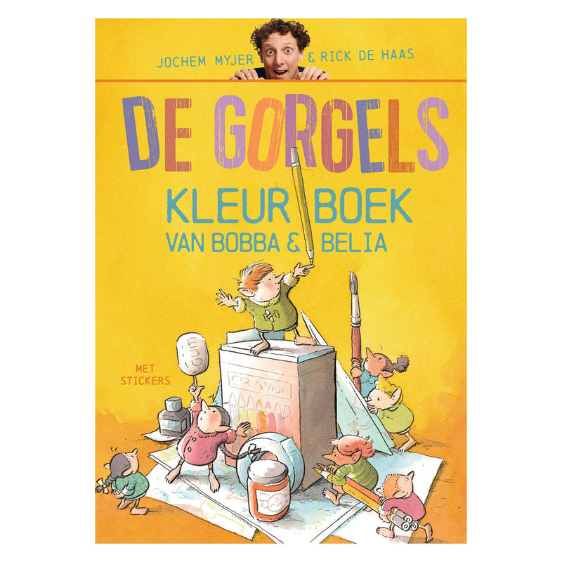 Load image into Gallery viewer, Wpg uitgevers de gorgels kleurboek van bobba belia
