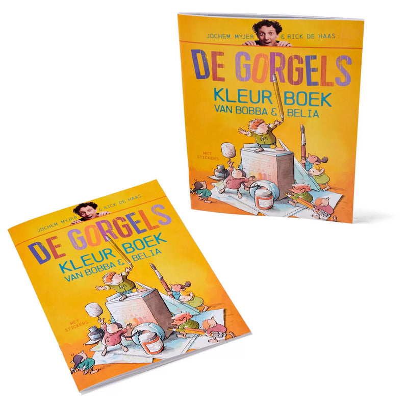 Load image into Gallery viewer, Wpg uitgevers de gorgels kleurboek van bobba belia
