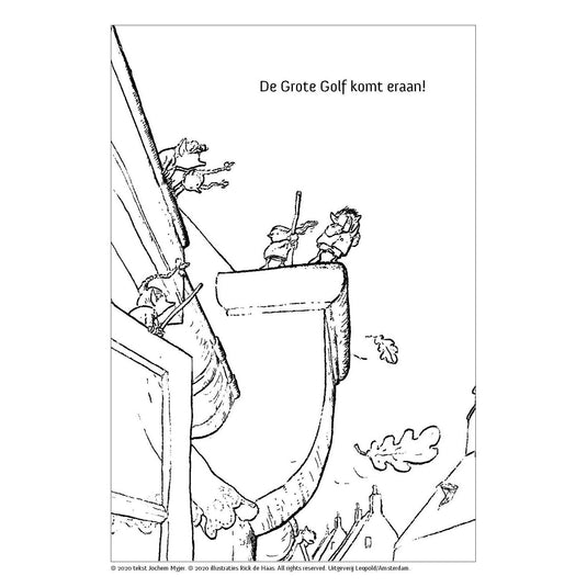 De gorgels gorgels - kleurboek van bobba belia