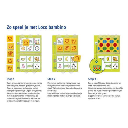 Loco bambino uk en puk pakket spelen en leren. 3+