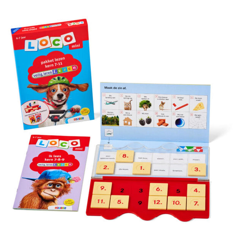 Load image into Gallery viewer, Wpg uitgevers mini loco - veilig leren lezen pakket kern 7-11 (6-7 jaar)
