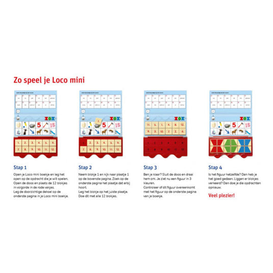 Wpg uitgevers mini loco - veilig leren lezen pakket kern 7-11 (6-7 jaar)