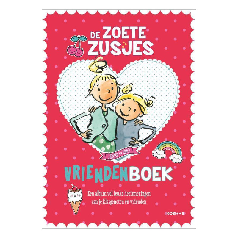Load image into Gallery viewer, Kosmos uitgevers de zoete zusjes vriendenboek

