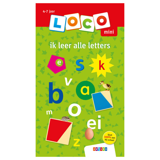 Loco mini - ik leer alle letters (5-7 jaar)