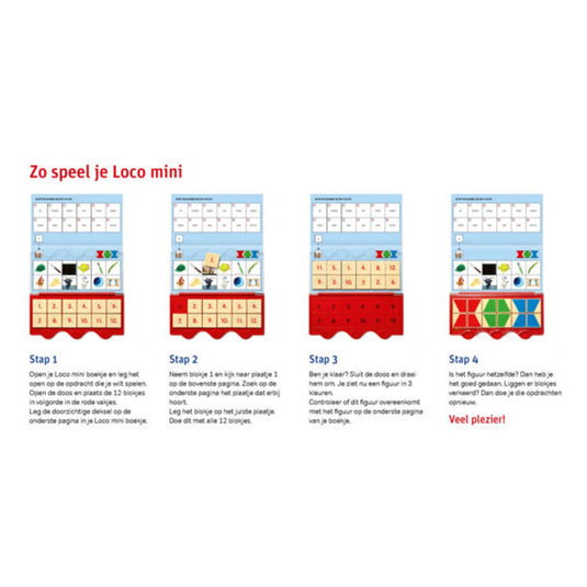 Loco mini - veilig leren lezen pakket kern 1-6 (6-7 jaar)