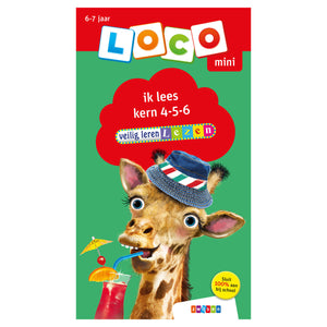 Loco mini - veilig leren lezen ik lees kern 4-5-6 (6-7 jaar)