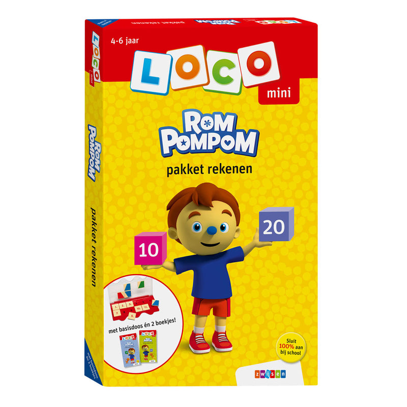 Load image into Gallery viewer, Loco mini rompompom pakket rekenen
