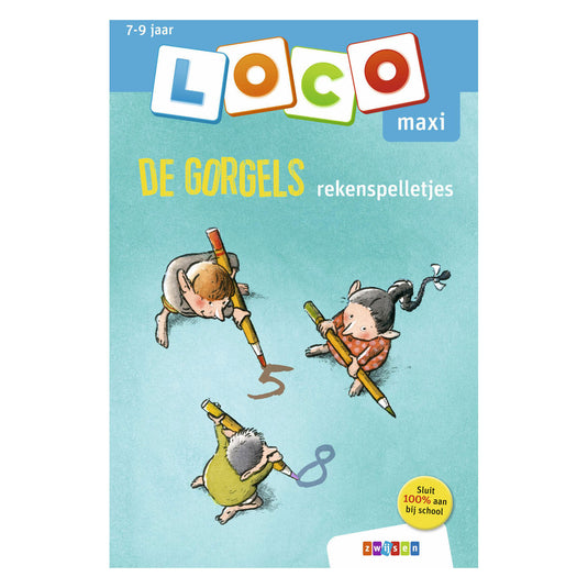 Loco maxi de gorgels rekenspelletjes