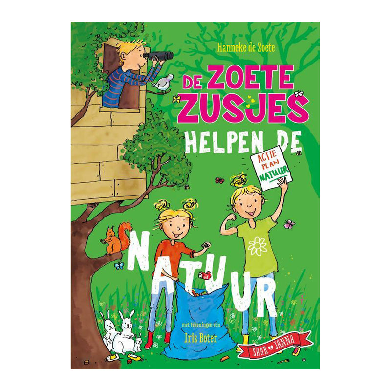 Load image into Gallery viewer, Centraal boekhuis de zoete zusjes helpen de natuur
