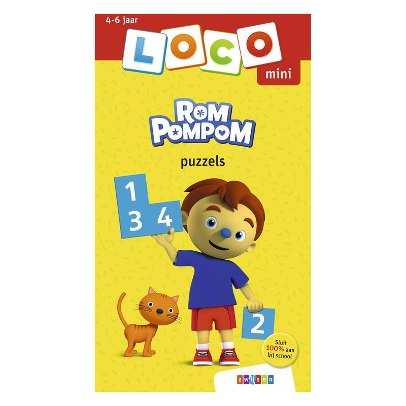 Load image into Gallery viewer, Wpg uitgevers mini loco rompompom puzzels (4-6 jaar)
