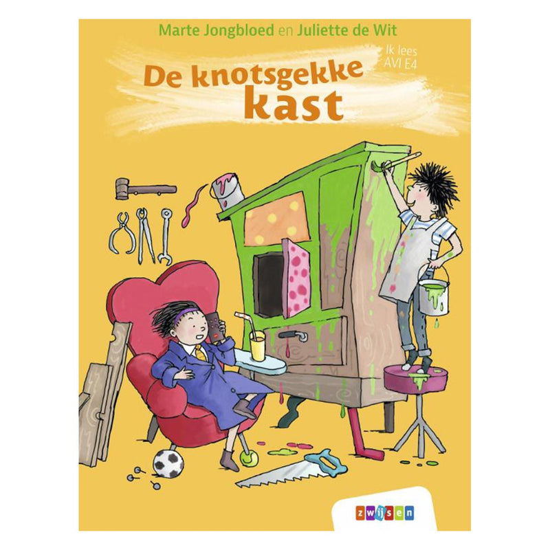Load image into Gallery viewer, Wpg uitgevers ik lees avi - de knotsgekke kast (avi-e4)
