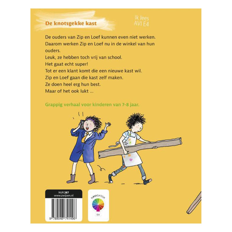 Load image into Gallery viewer, Wpg uitgevers ik lees avi - de knotsgekke kast (avi-e4)
