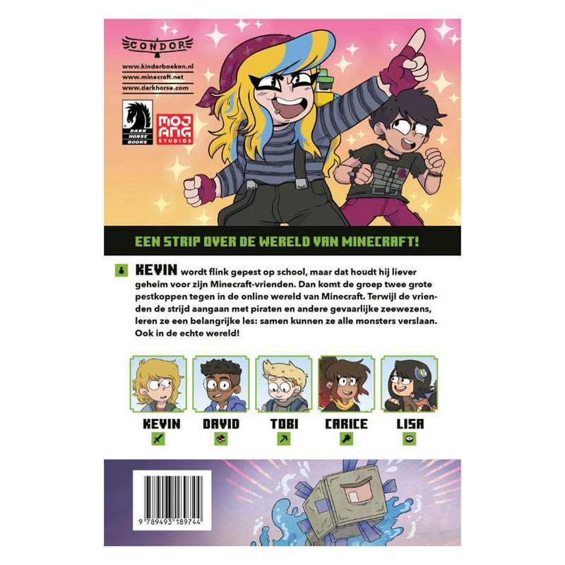 Load image into Gallery viewer, Wpg uitgevers minecraft - de strip - deel 2
