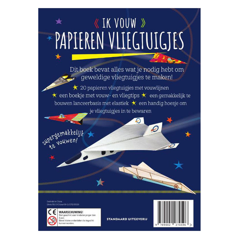 Load image into Gallery viewer, Wpg uitgevers (ik vouw) papieren vliegtuigjes
