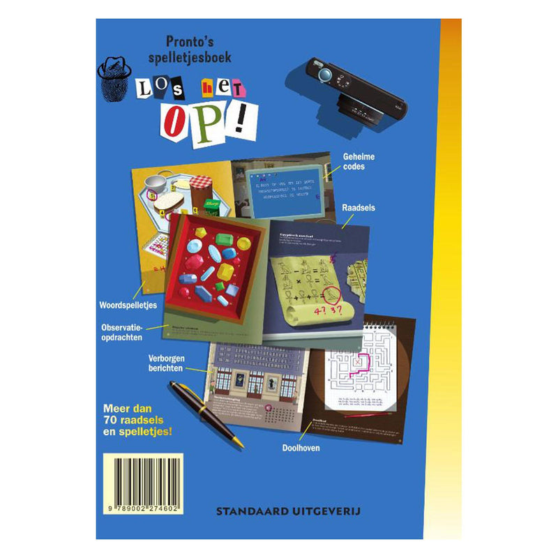 Load image into Gallery viewer, Wpg uitgevers los het op! pronto's spelletjesboek
