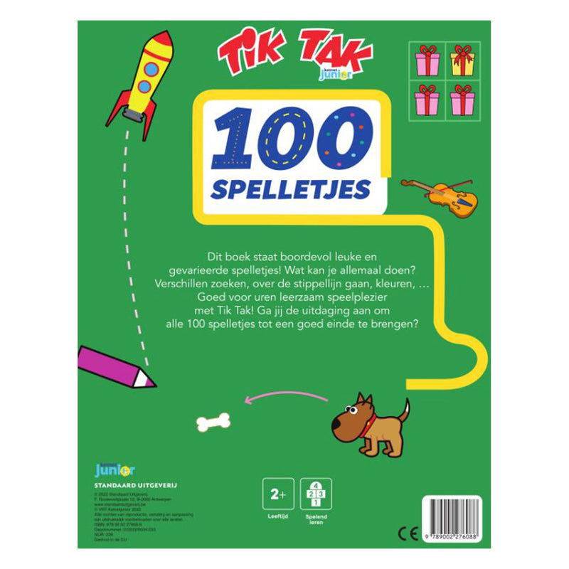 Load image into Gallery viewer, Wpg uitgevers tik tak 100 spelletjes
