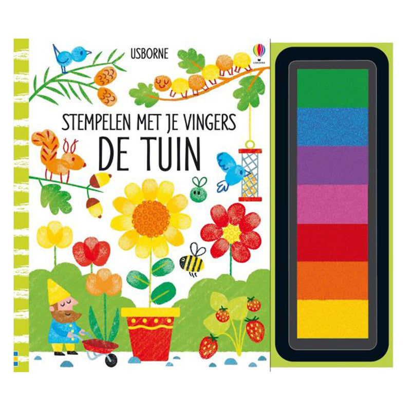 Load image into Gallery viewer, Wpg uitgevers stempelen met je vingers - de tuin
