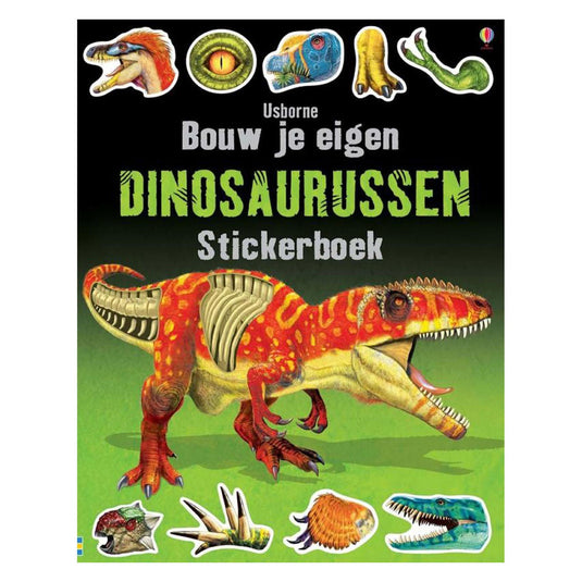 Wpg uitgevers bouw je eigen dinosaurussen stickerboek