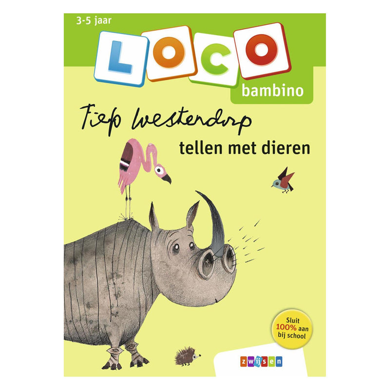 Load image into Gallery viewer, Loco bambino bambino loco fiep westendorp tellen met dieren
