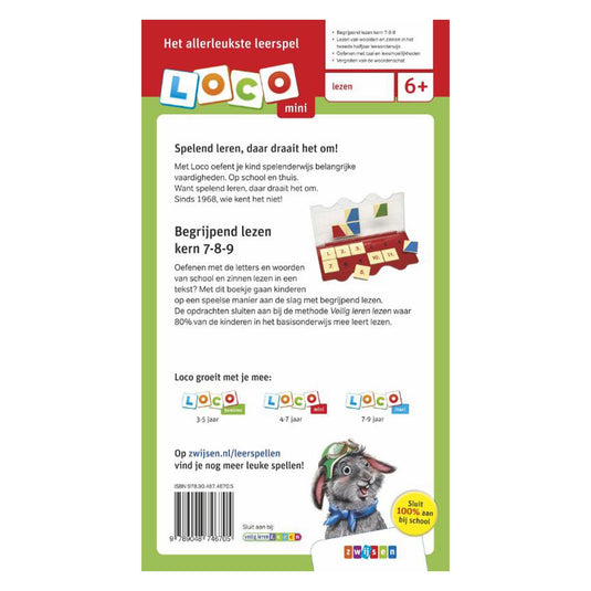 Wpg uitgevers mini loco veilig leren lezen begrijpend lezen kern 7-8-9