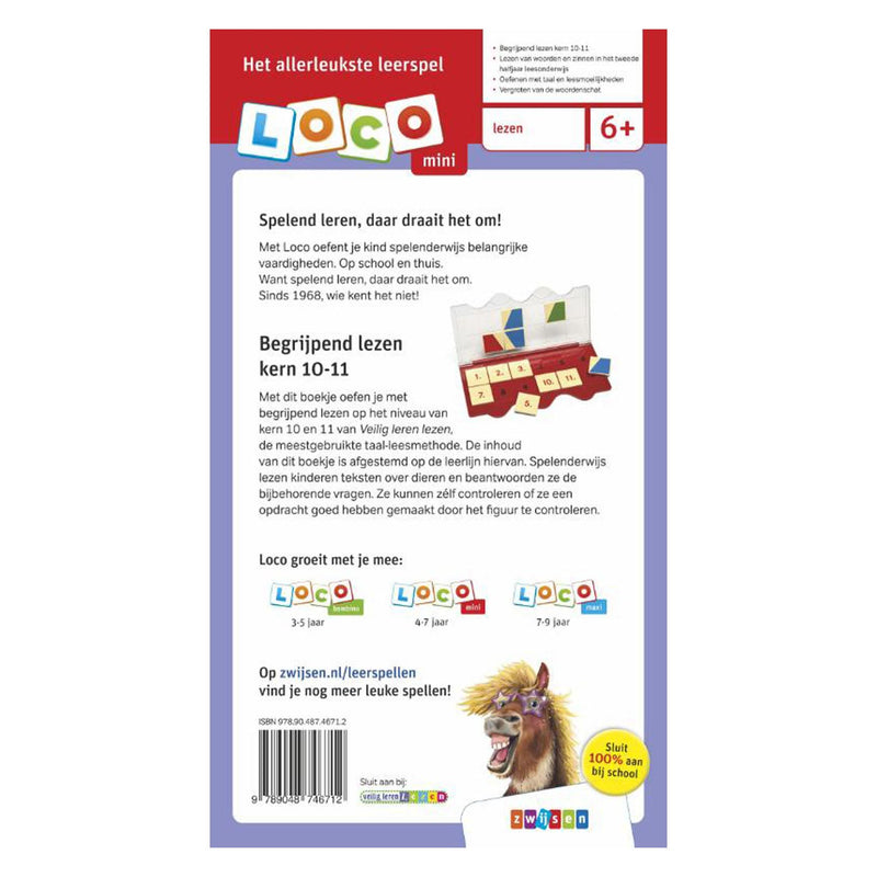 Load image into Gallery viewer, Wpg uitgevers mini loco veilig leren lezen begrijpend lezen kern 10-11
